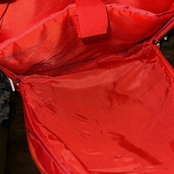 Simba Ferrari Speed It Up Large 18" Backpack Red Adjustable & Spacious - Picture 6 of 15